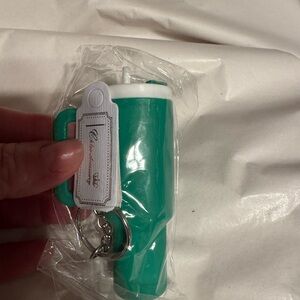 Green Tumbler Keychain